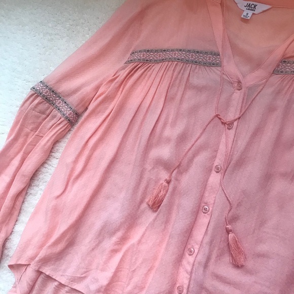 Jack coral babydoll top - Picture 4 of 7